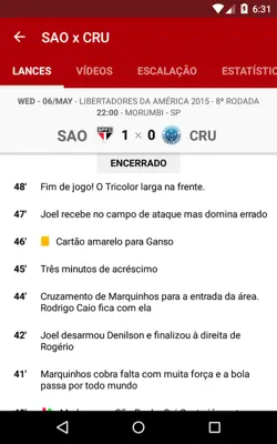 São Paulo android App screenshot 2